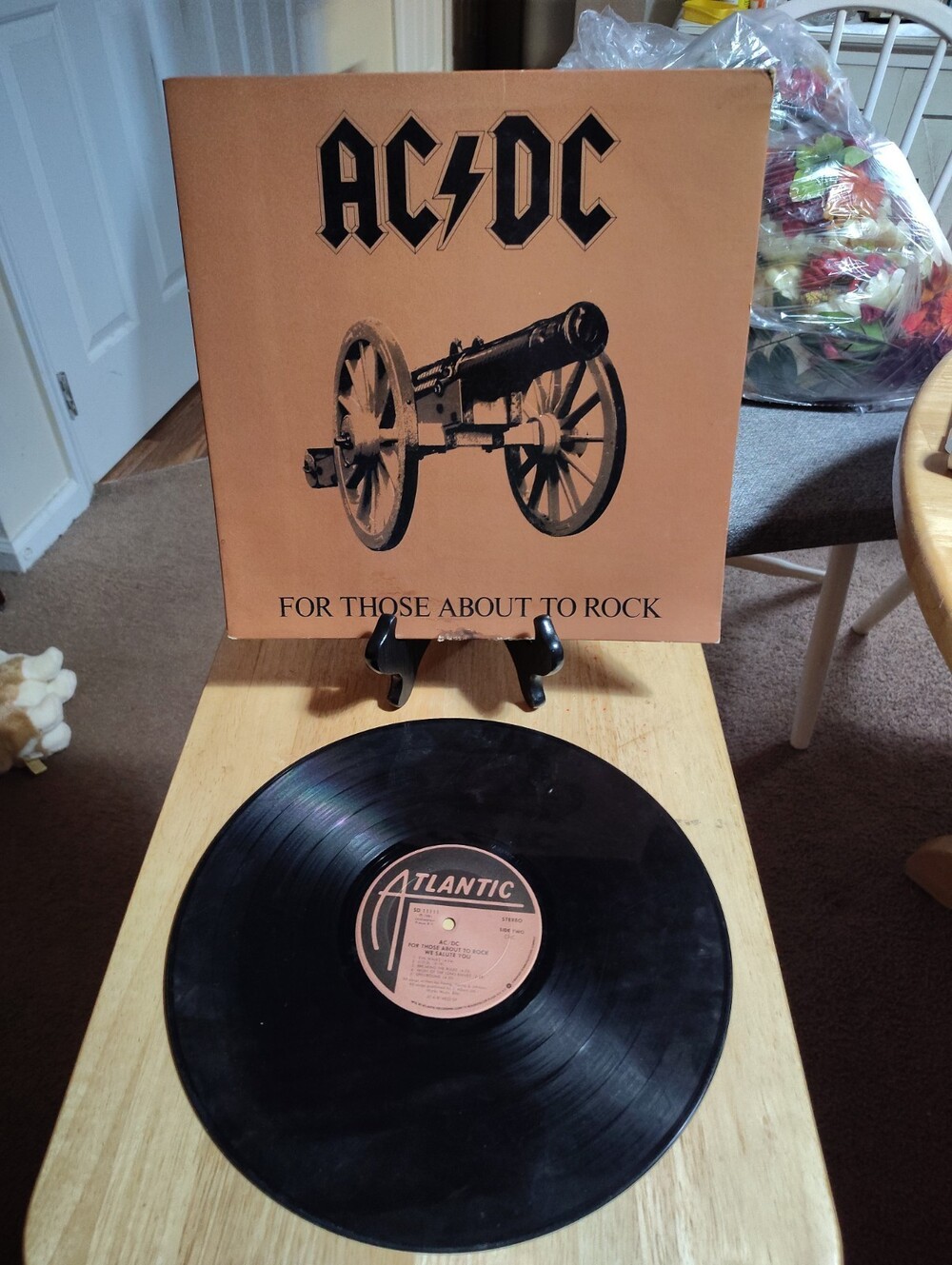 AC/DC For Those About To Rock 1981 Atlantic 12" 33RPM Vinyl LP SD 11111